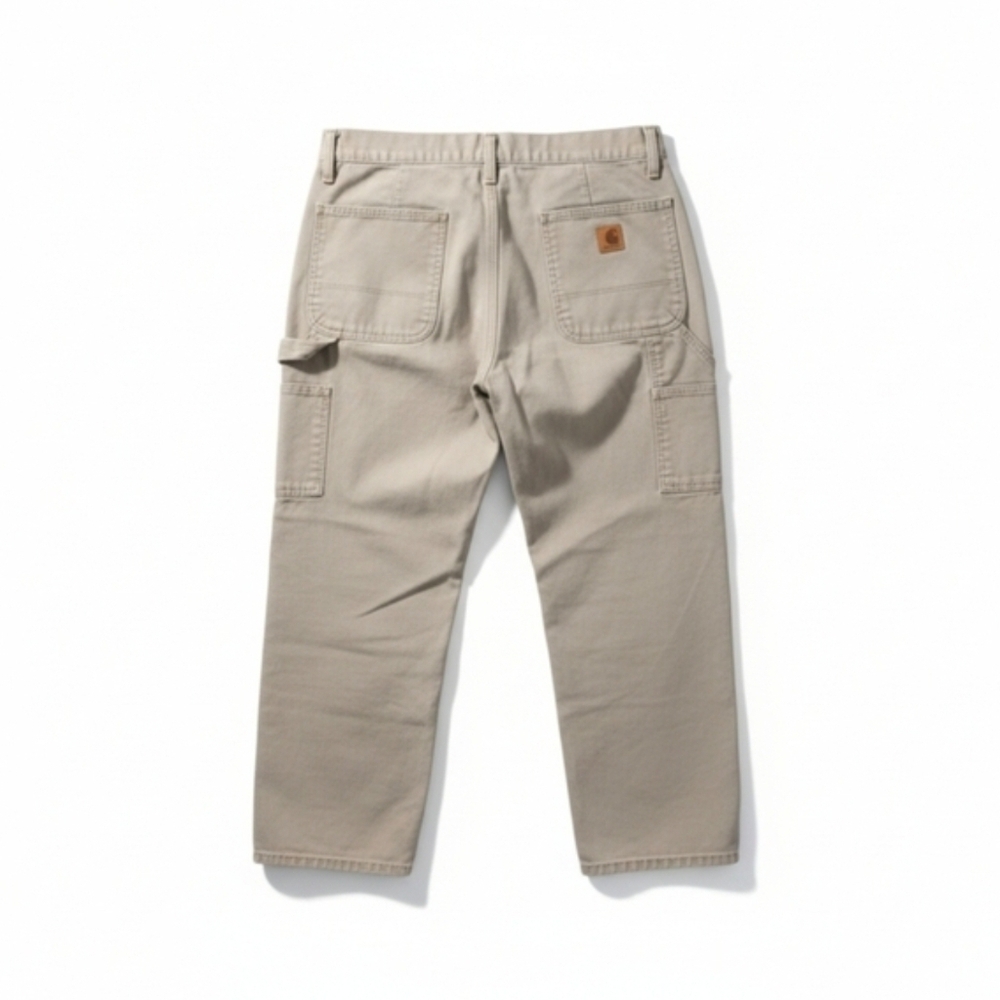 Vintage Carhartt Dungaree Work Pants - Tan 38x32